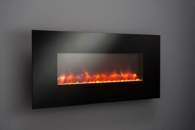 NEW 1500W WALL MOUNT LED FIREPLACE HEATER 50 IN WF1350 in Fireplace & Firewood in Regina - Image 4