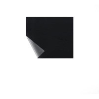 Ebern Designs Portable Blackout Curtain  - Temporary Blackout Curtain Shade Stick On, 100% Blackout Material Window Cove