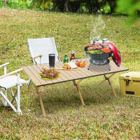 Red Barrel Studio Camping Table Portable Table Folding Table With Carry Bag,4-6 Person Table — Outdoor Tables & Table Co
