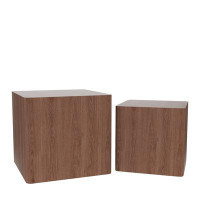 Millwood Pines MDF Nesting Table/Side Table/Coffee Table/End Table For Living Room,Office,Bedroom Set Of 2