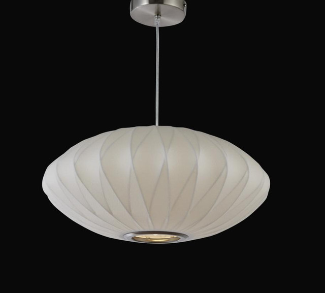 1-Light Oval Pendant - 3 sizes Available   8x18 , 10x22, & 11x30" in Indoor Lighting & Fans in Alberta - Image 2