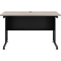 Interion 48"W Desk, Rustic Grey