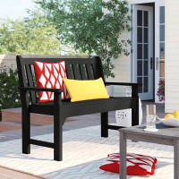 Freeport Park® Fortner Sol 72 Traditional 48" Garden Bench
