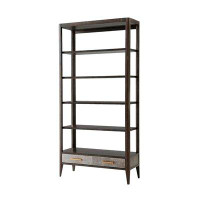 Theodore Alexander TA Studio Driscoll Etagere Bookcase with Drawers