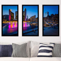 Picture Perfect International "Nathan Phillips Square in Toronto 3" - Photograph Print Multi-Piece Image on Plastic