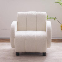 Latitude Run® Modern Fabric Upholstered Armchair