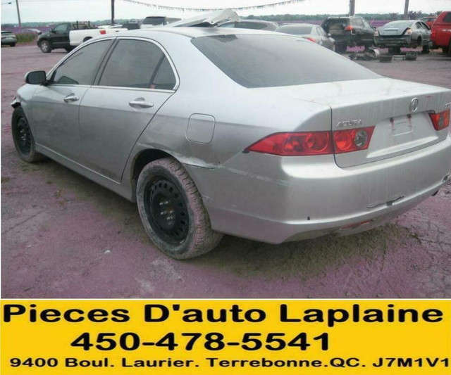 2005 2006 2007 ACURA TSX 2.4L Manual Pour La Piece- Parting Out in Auto Body Parts in Québec