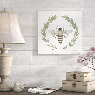 Made in Canada - Ophelia & Co. 'Happy to Bee Home I' Drawing Print in Home Décor & Accents