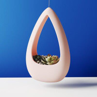 George Oliver Babita Cone Style Air Ceramic Hanging Planter