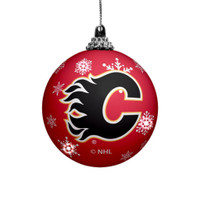 Calgary Flames LED Christmas Ornament (New)
