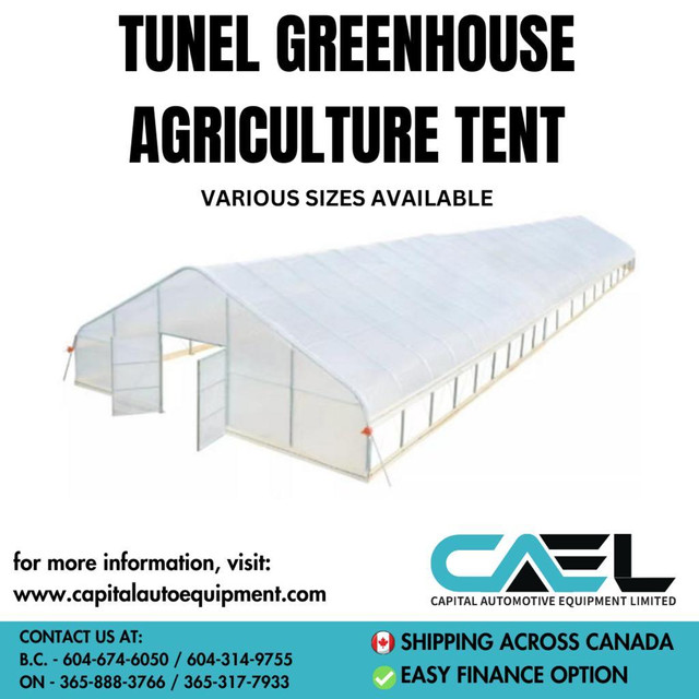 Wholesale Prices : Brand  New CAEL Tunnel Greenhouse Agriculture Grow Tent w/6 Mil Clear EVA Plastic Film in Outdoor Tools & Storage