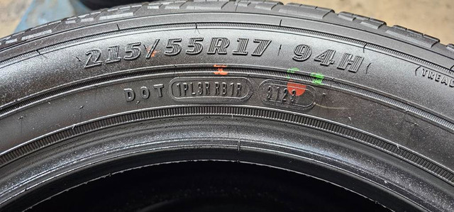 215/55/17 4 pneus été Goodyear neufs/ take off in Tires & Rims in Greater Montréal - Image 2