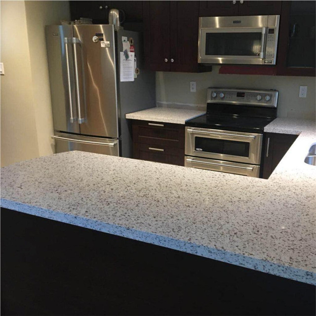 Sparkling Traditional Quartz Countertops for Kitchen and Bath in Cabinets & Countertops in Toronto (GTA) - Image 3