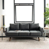 Corrigan Studio Frasier 70.08" Square Arm Sofa with Reversible Cushions
