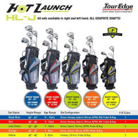 Tour Edge Junior Package Sets - Assorted sizes