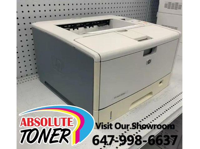 Only $299 HP Laserjet 5200dn Black and White Multifunction office Laser Printer with Single Paper Tray High Speed 35PPM in Printers, Scanners & Fax in Ontario