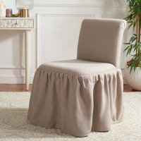 One Allium Way Vanity Cotton Upholstered Side Chair