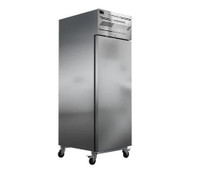 Pro-Kold Single Solid Door 26 Wide Stainless Steel Refrigerator
