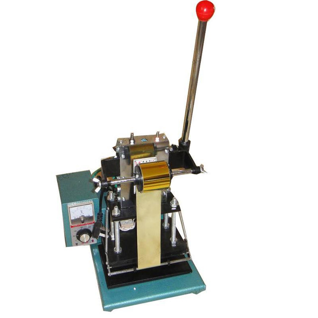 Hot Foil Stamping Machine Emboss PVC ID Card Letter Press Printing DIY LOGO 010000 in Other Business & Industrial in Toronto (GTA)