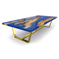Arditi Collection Morano Solid Wood Sled Coffee Table