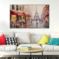 Winston Porter Paris, France By Lawrence Studios - Wrapped Canvas Painting Print