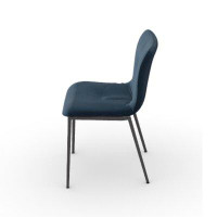 Calligaris Annie Upholstered Dining Chair with Plush Seat