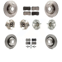 Front and Rear Wheel Bearing Hub Assembly Kit by Transit Auto KBB-108917