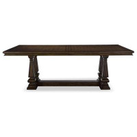 Great Deals Trading 78.74" Pine Rectangular Dining Table