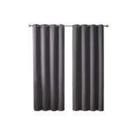 Ebern Designs Thermal Insulated Window Curtain Grommet Panels