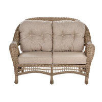 Highland Dunes Whitchurch Outdoor Garden Loveseat with Cushions