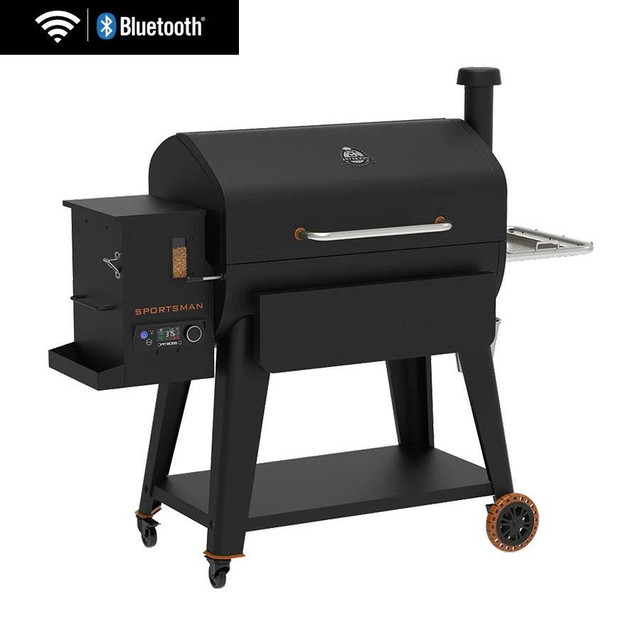 Pit Boss® Sportsman Series 1600 Wood Pellet Grill &amp; Smoker With Wi-Fi® and Bluetooth® PB1600SPW 11014 in BBQs & Outdoor Cooking