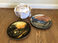 ONLINE AUCTION: Ceramic Plates and Large Ceramic bowl