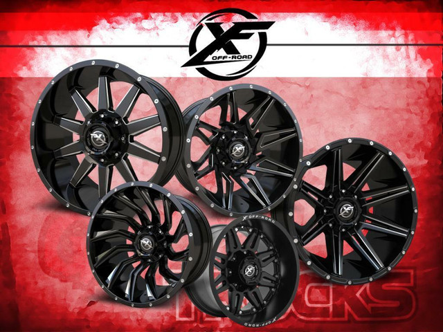 HOTTEST WHEELS ON THE MARKET!!! XF or GT OFF-ROAD !!! Financing Available $$ in Tires & Rims in Peace River Area
