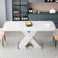 Ivy Bronx Modern Square Dining Table