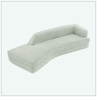 Latitude Run® 109.4" Curved Chaise Lounge Sofa