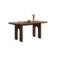 Darby Home Co All solid wood dining table rectangular ash wood