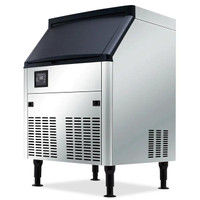 Nordic Air Ice Machine, Cube Shaped Ice - 210LB/24HRS, 80LBS Storage