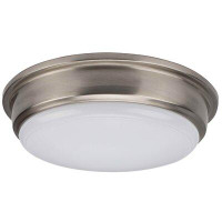 Winston Porter Vermili 1 - Light 13" Dome Bowl LED Flush Mount