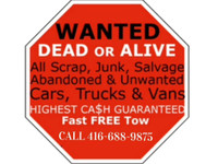 $200 UP TO $20,000  SCRAP CARS! CAS FOR SCRAP! JUNK CARS ! USED CARS! TOWING FREE WE BUY CARS CALL 416-688-9875 call now