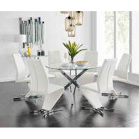 East Urban Home Tierra Dining Set with 6 Chairs