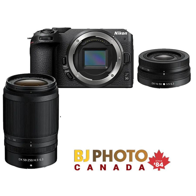 Z 30 16-50mm Lens Kit and Z DX 50-250mm (z30) in Cameras & Camcorders