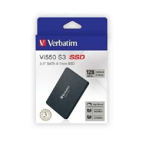128GB Verbatim Vi550 S3 - SATA III 2.5” Internal 7mm SSD in System Components - Image 3