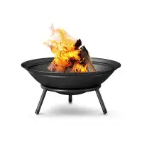 Ebern Designs Garden And Home Fire Pits Outdoor Wood Burning Fire Bowls, Fireplaces With Drainage Holes, Extra-Deep Larg
