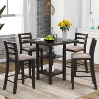 Red Barrel Studio 5 Piece Dining Set Dining Table Set Dining Room Set Dining Set Kitchen Table and Chairs
