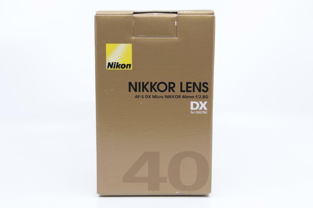 Used Nikon AF-S Micro Nikkor 40mm f/2.8 + filter + box   (ID-934(SB))   BJ PHOTO in Cameras & Camcorders - Image 4
