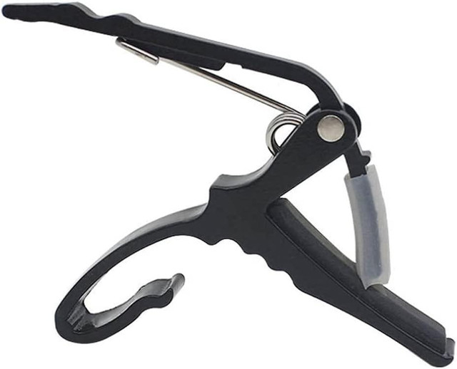 Single Handed Quick Change Accessory Capo for Acoustic, Electric and Classical guitars Black 3102 in Other - Image 2
