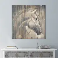 Made in Canada - Union Rustic 'His Majesty' Graphic Art Print on Wrapped Canvas