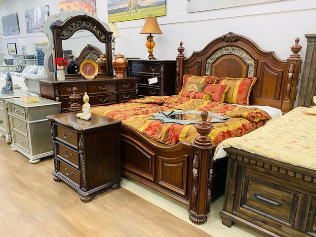 Wooden Bedroom Furniture On Huge Sale!!Furniture Sale in Beds & Mattresses in Ontario - Image 4