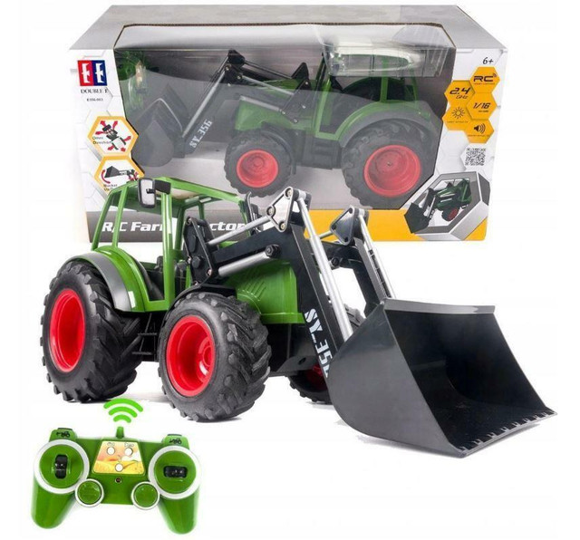 NEW RC FARM TRACTOR & FRONT LOADER J49067 in Toys in Regina