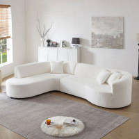 Audiohome Modular Sectional Sofa With Left Chaises L-Shaped Corner Comfy Upholstered Couch Living Room Furniture Sets